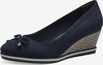TAMARIS Официални дамски обувки в синьо: отпред