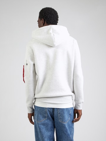 ALPHA INDUSTRIES Sweatshirt in Grijs