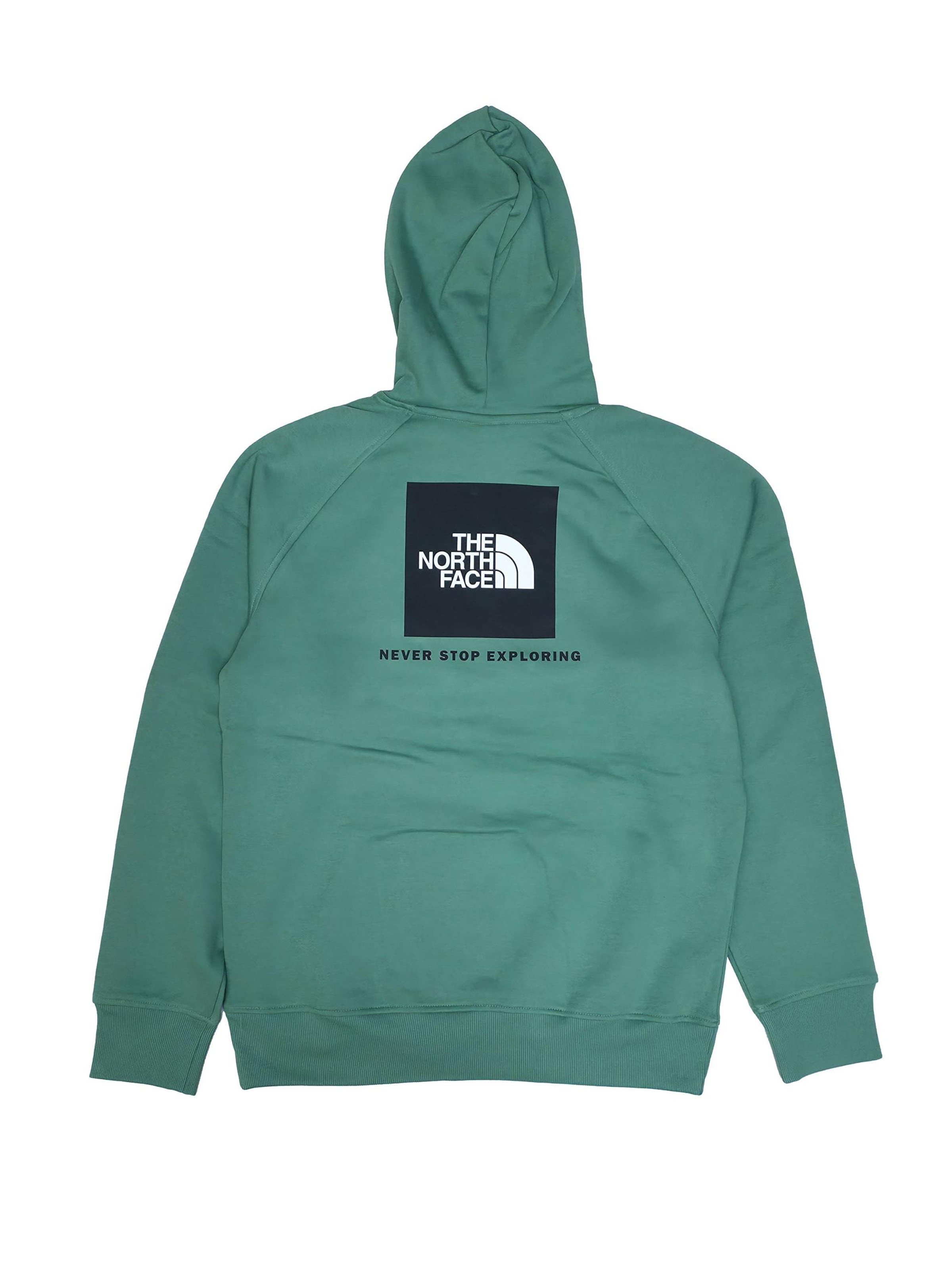 THE NORTH FACE Sweatshirt 'Raglan Box NSE' in Green: front