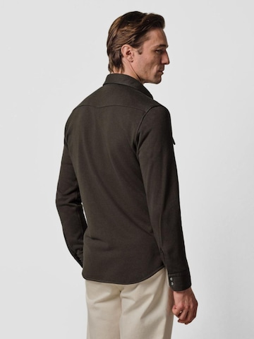 Profuomo Gebreid vest in Bruin