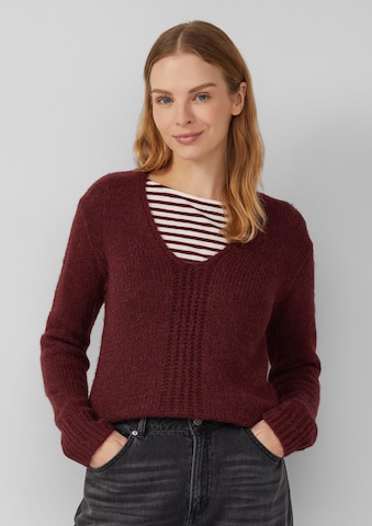 Pull-over s.Oliver en rouge : devant