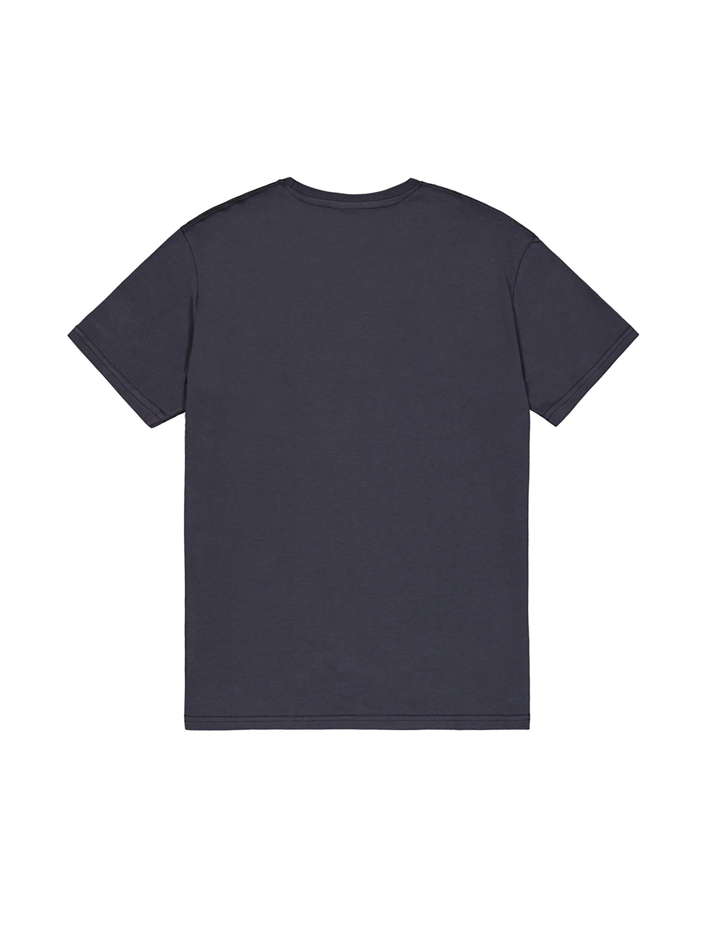 ALPHA INDUSTRIES Regular Fit Shirt 'Basic Small Logo'‌‌‌‌‌‌ in Blau