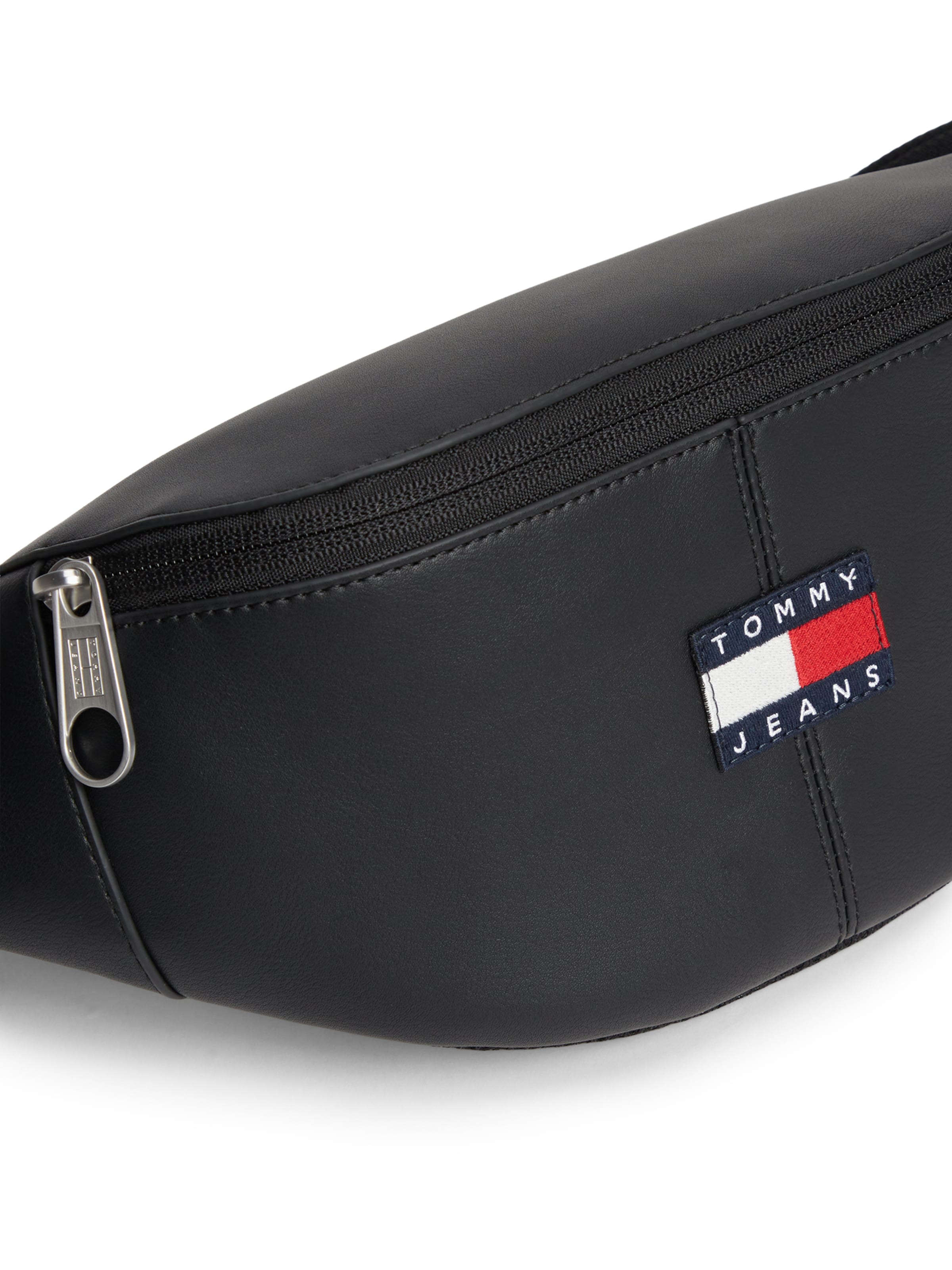 Tommy Jeans - Riñonera 'ESS' en negro