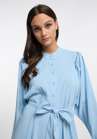 RISA Shirt Dress in Blue