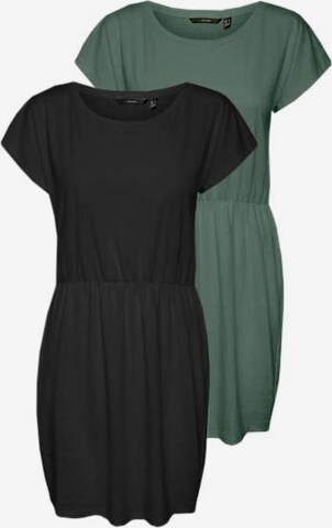 VERO MODA Jurk 'LUNA' in Groen: voorkant