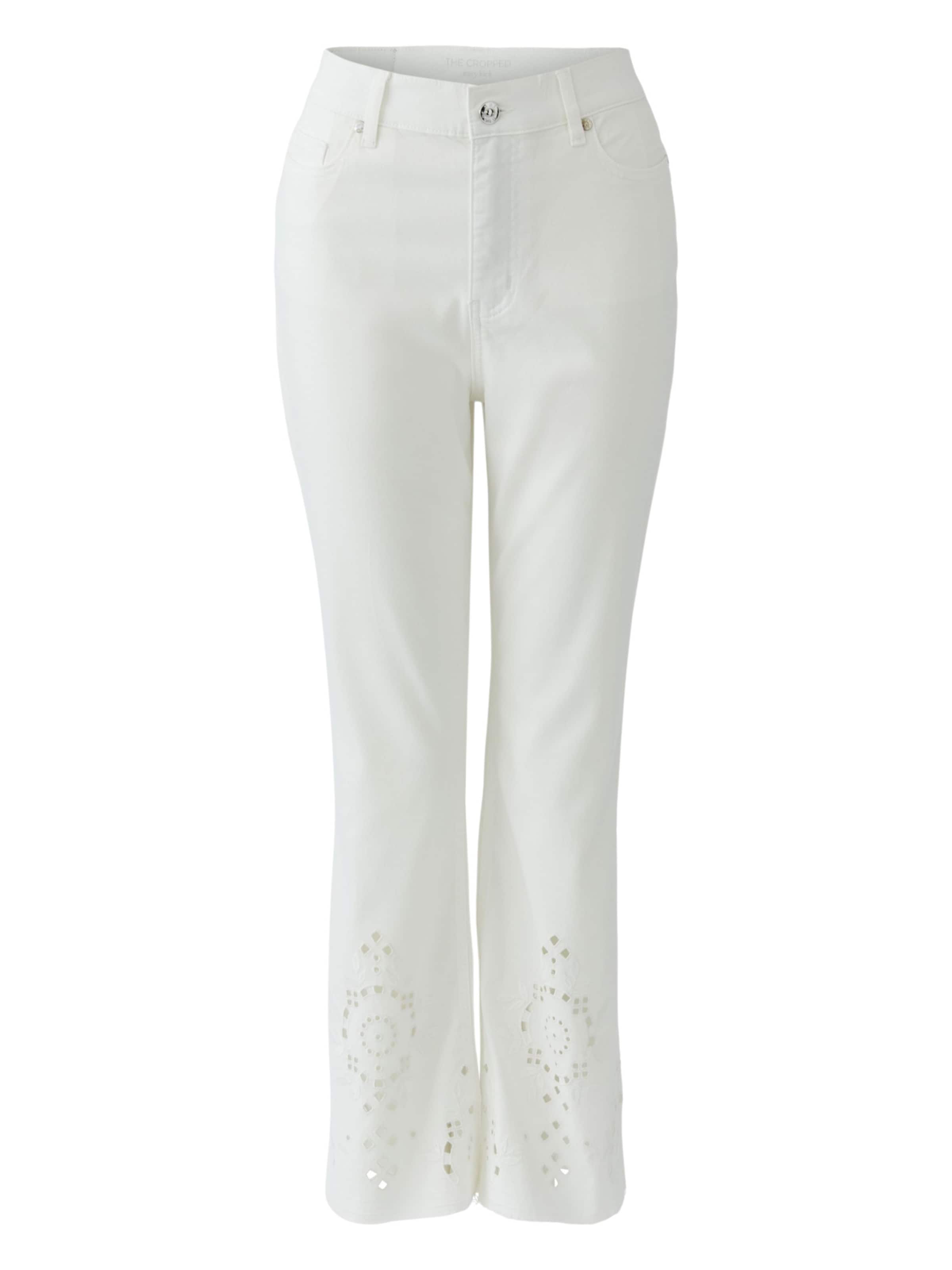 OUI Bootcut Jeans in Weiß: Vorderseite