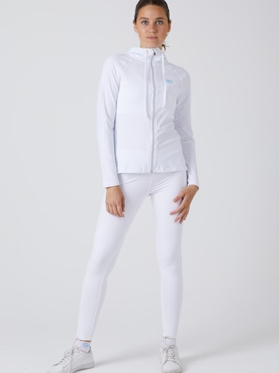 SPORTKIND Athletic Jacket 'Hooded Jogging Jacket' in XS in White, Item view
