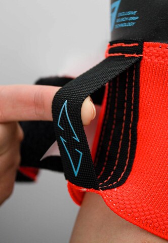 REUSCH Athletic Gloves 'Attrakt Gold X Evolution Cut' in Red