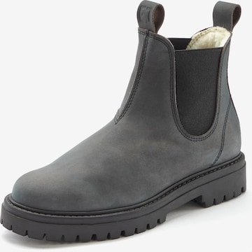 Elbsand Chelsea Boots in Grau: Vorderseite