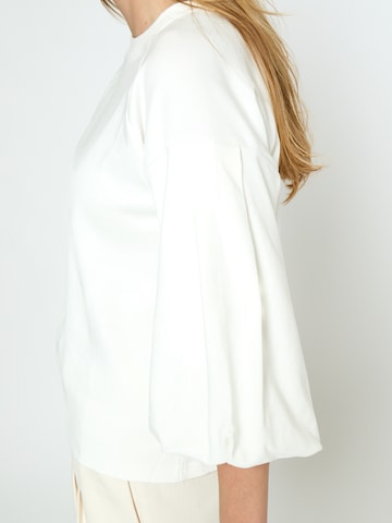 Haut 'Andrea' minus en blanc
