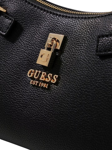 GUESS Schoudertas 'Guess Sac Bandoulière Noelle Girlfriend Sa Black' in Zwart