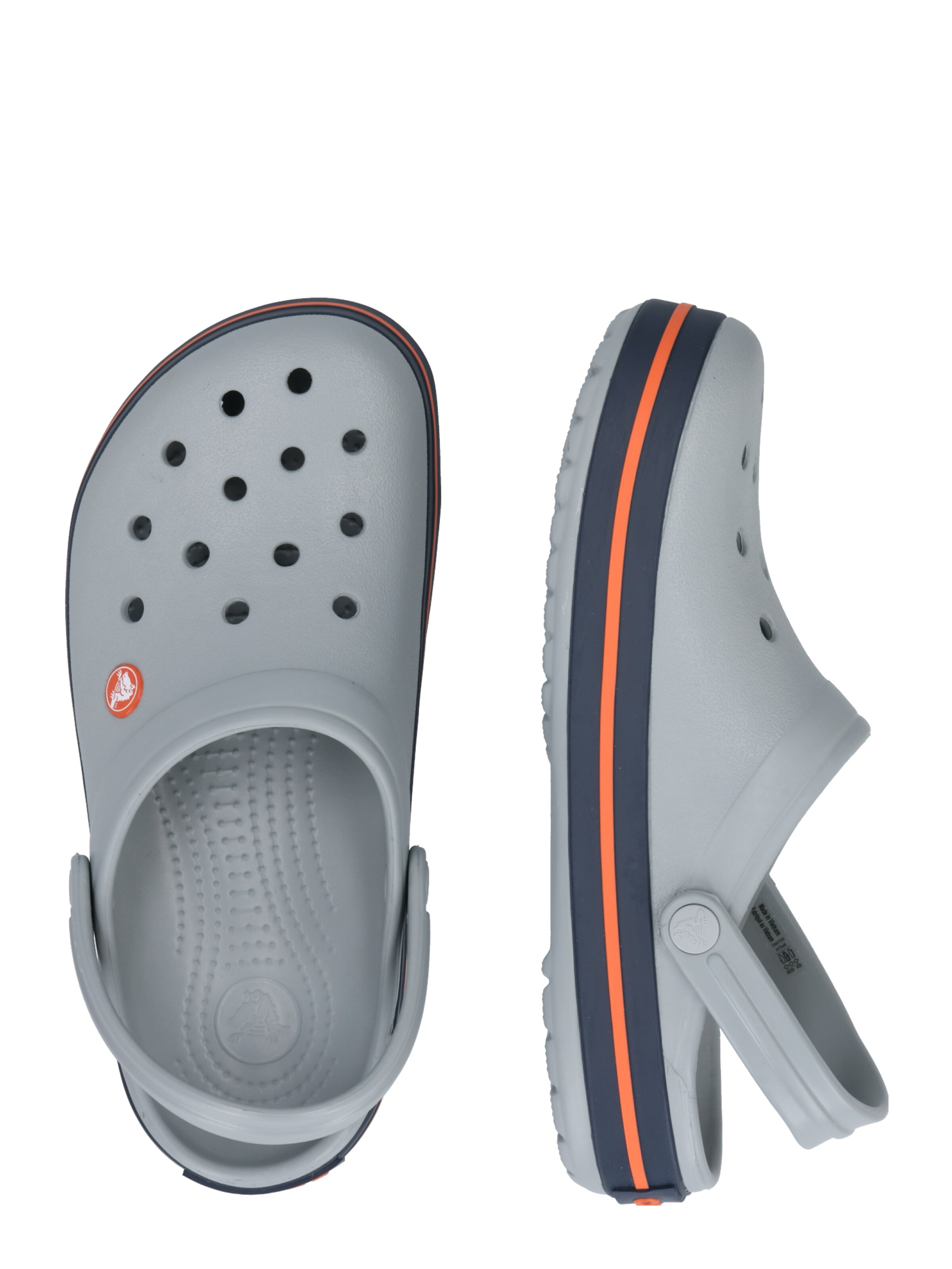 Crocs - Zuecos 'Crocband' en gris