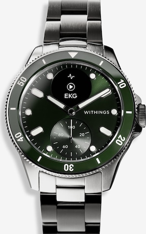 Withings Analog watch in Silver: front