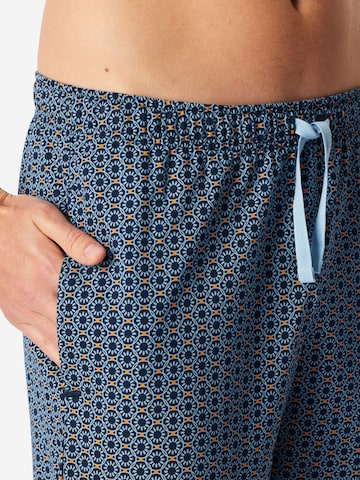 SCHIESSER Pyjamahose ' Mix Relax ' in Blau