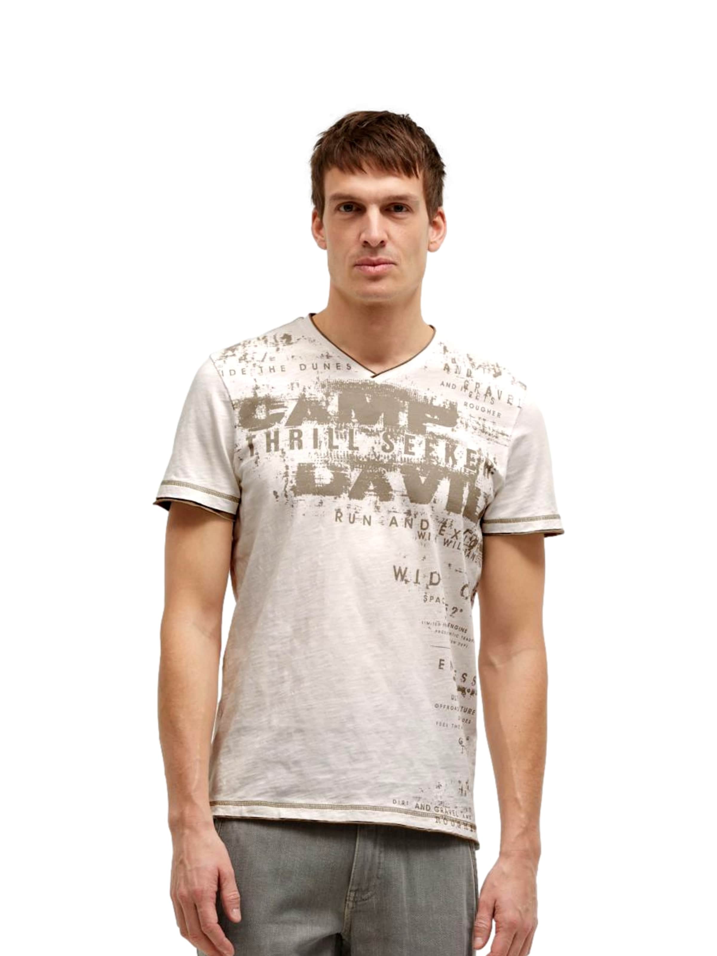 CAMP DAVID Shirt 'Dune Crusher' in Brown: front