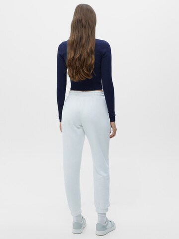 Regular Pantalon Pull&Bear en blanc