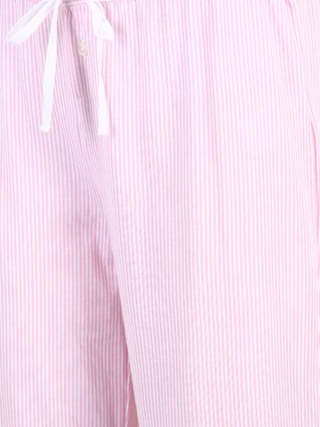 Regular Pantaloni de pijama de la Lauren Ralph Lauren pe roz