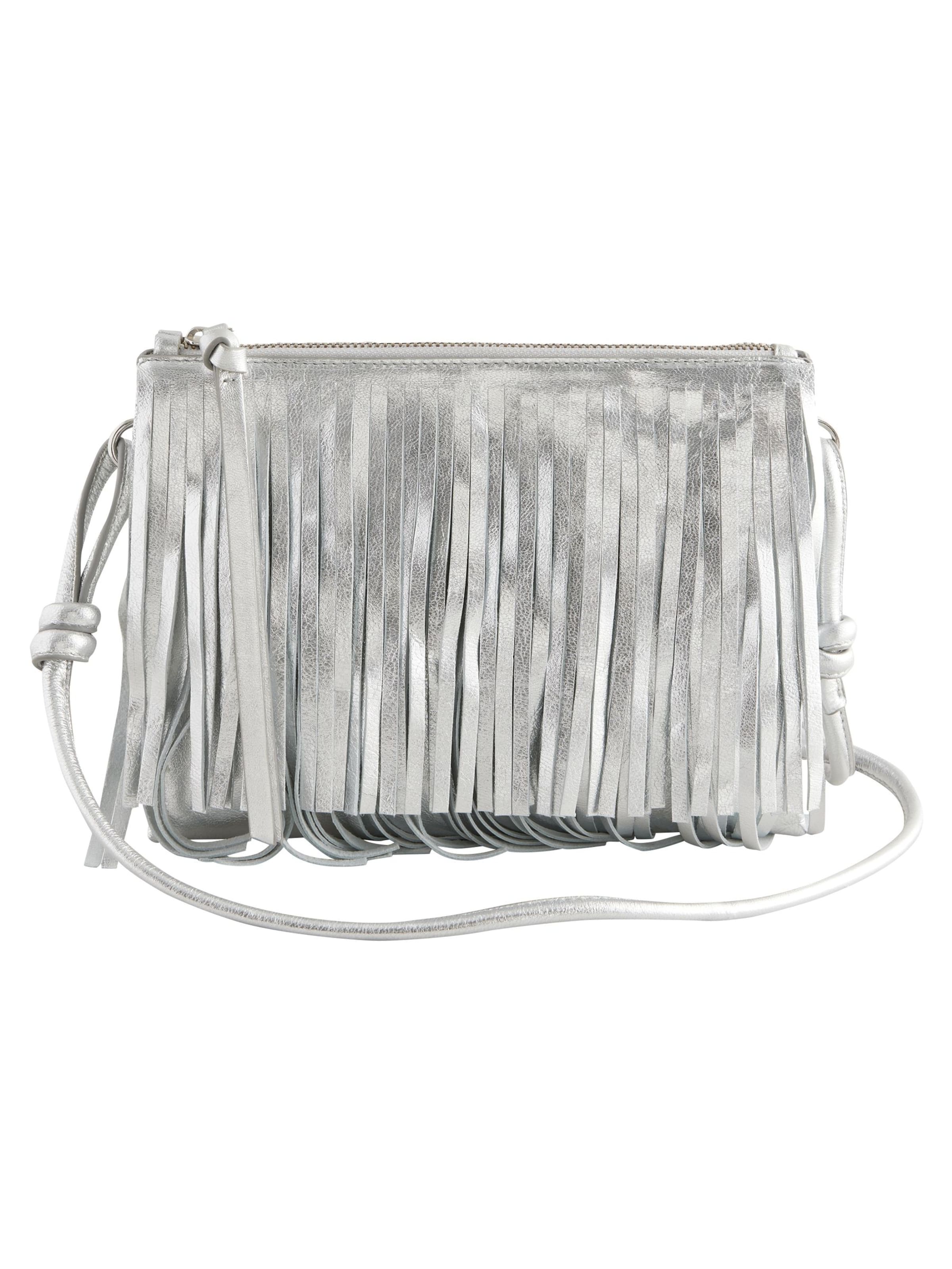 Geantă de umăr de la Next pe argintiu: față