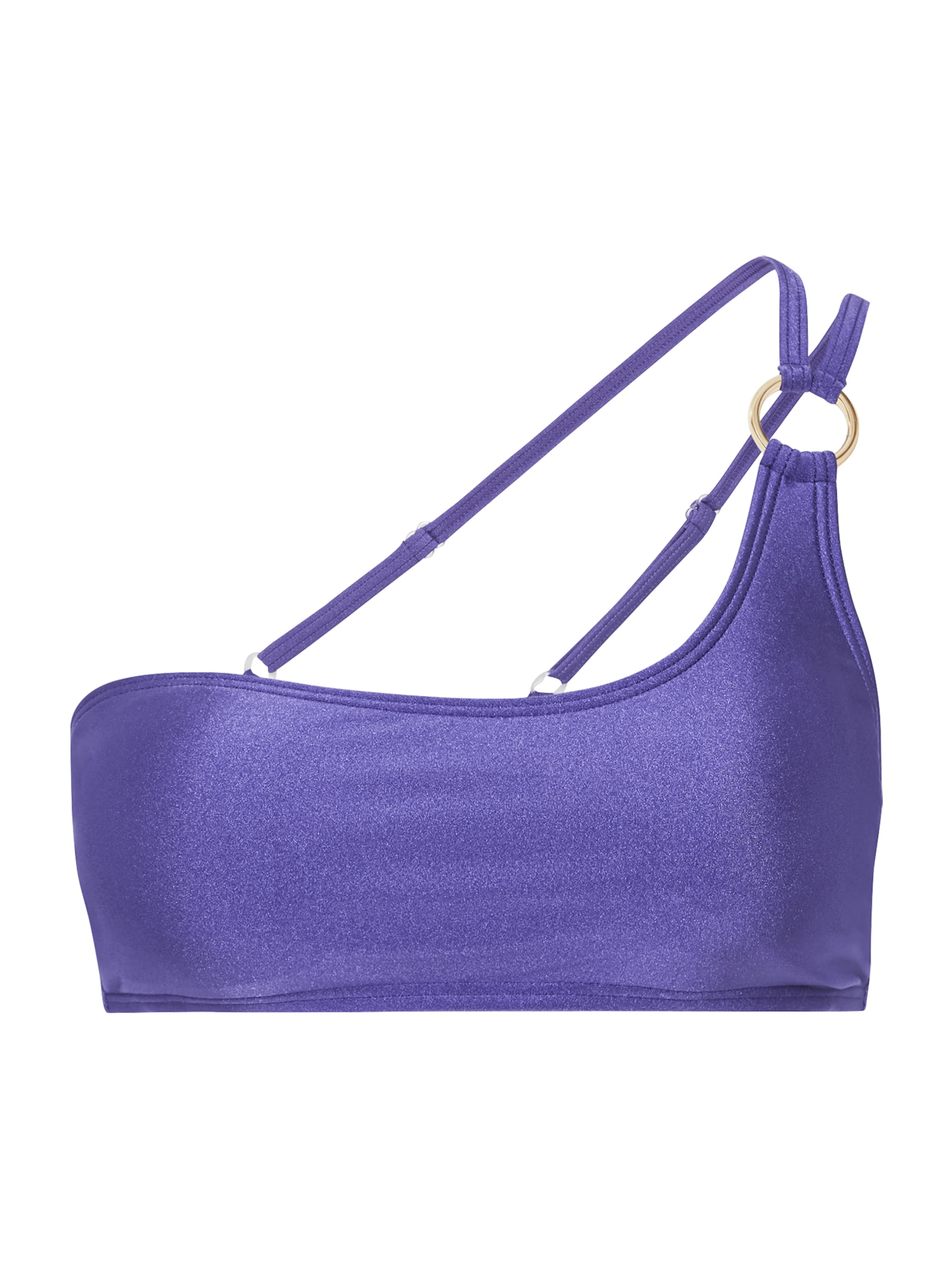 LSCN by LASCANABustier Bikini gornji dio 'Baila' - plava boja: prednji dio