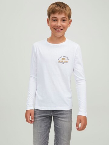 Jack & Jones Junior - Camiseta en azul: frente