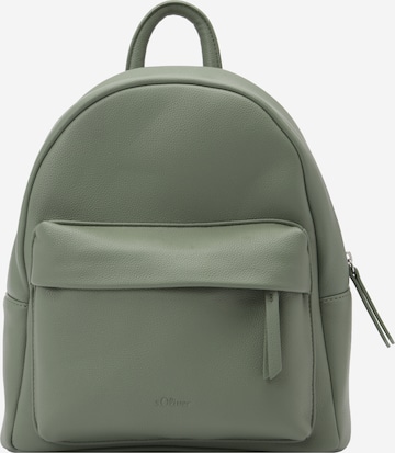 s.Oliver Рюкзак в Зеленый: спереди