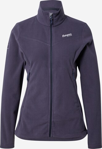 Bergans Fleece jas 'Finnsnes' in Blauw: voorkant