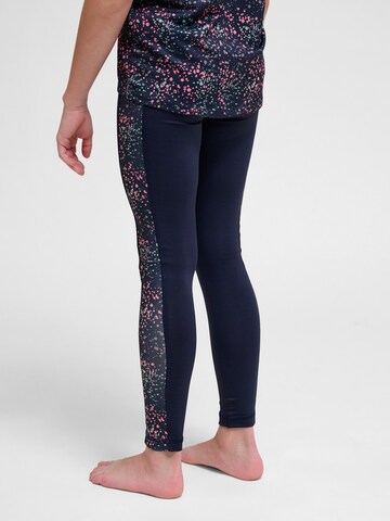 Hummel Skinny Leggings 'Sanne' i blå