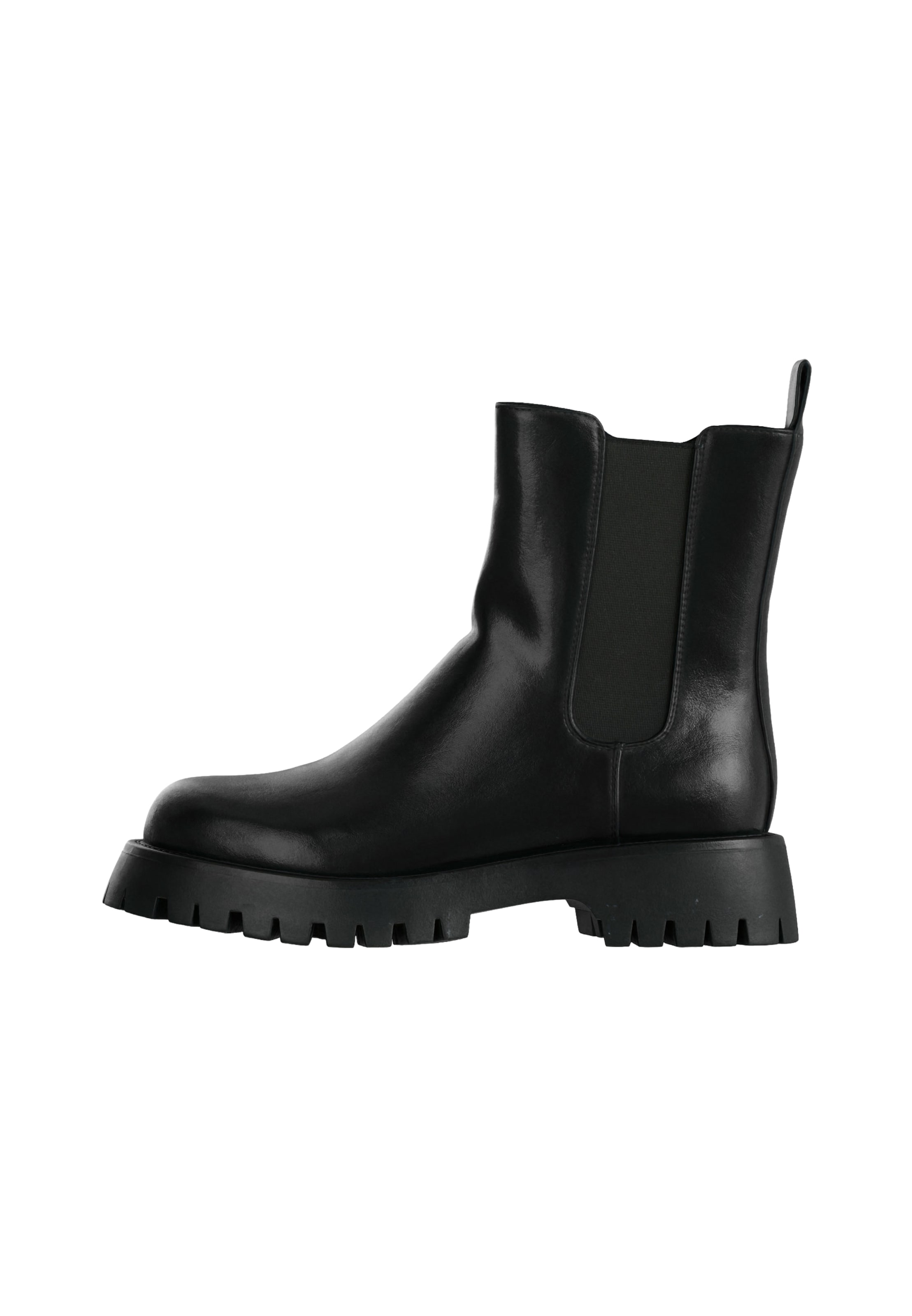 Bianco - Botas Chelsea 'Aarchie' en negro: frente
