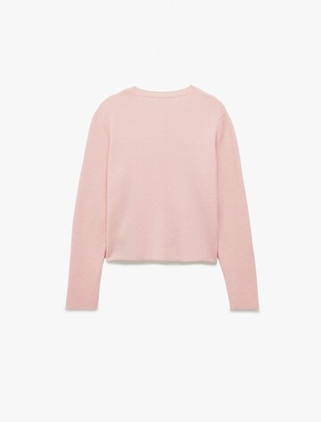 Koton Knit Cardigan in Pink