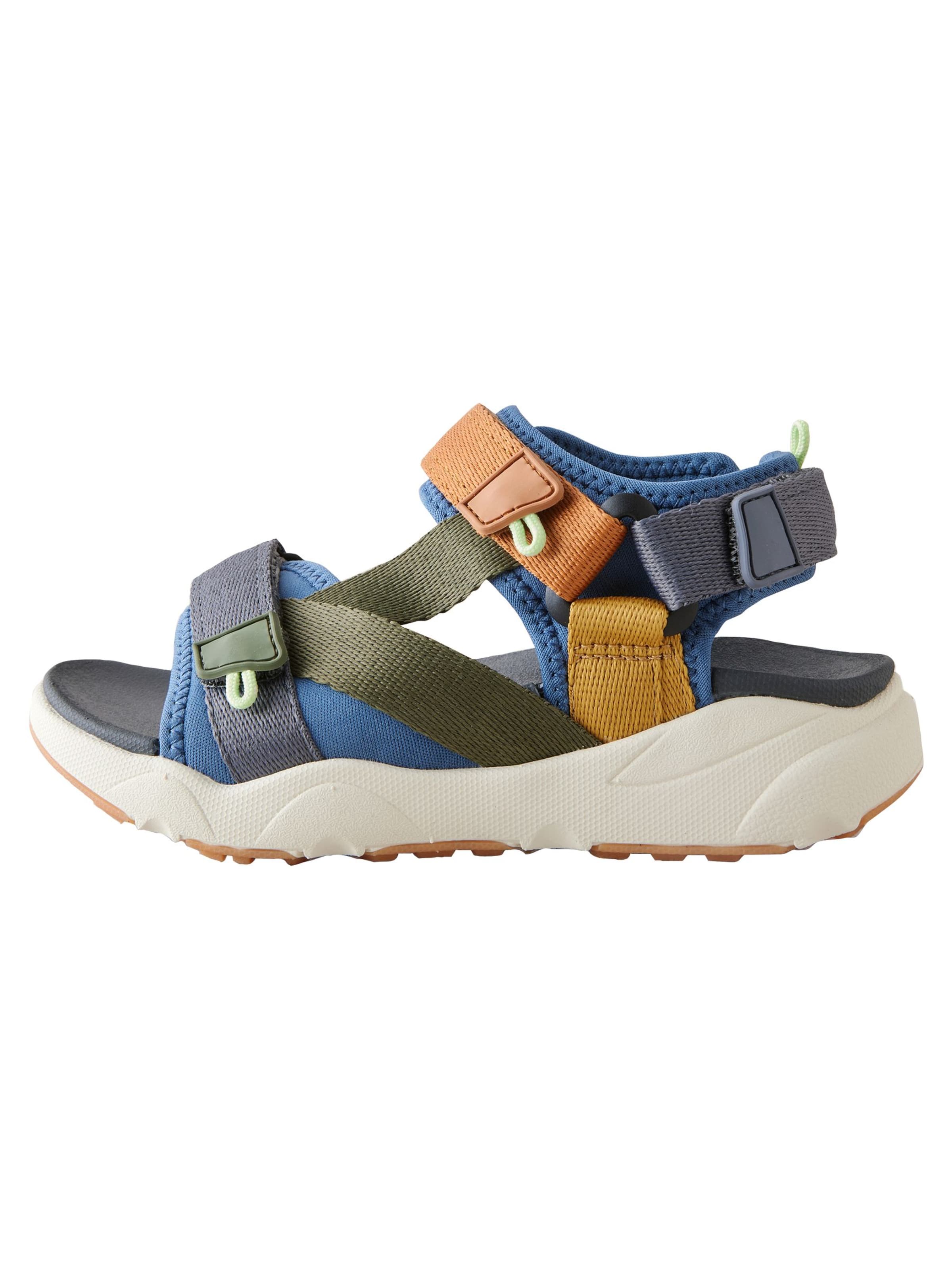 Next Sandaalid, värv sinine: eest vaates