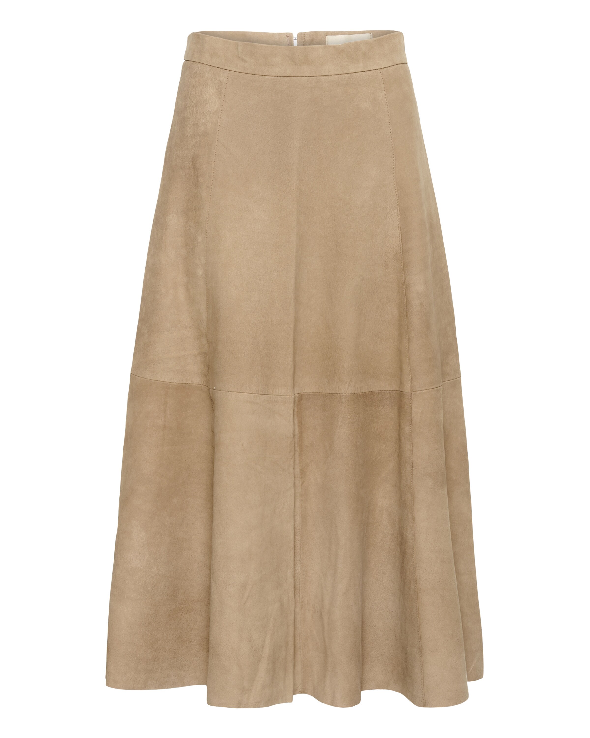 SOAKED IN LUXURY Rok 'SLParvati' in Bruin: voorkant