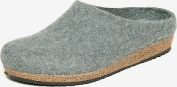 Stegmann Clogs 'Filzclogs Stegmann 208' in Grau: Vorderseite