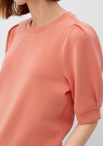 s.Oliver Sweatshirt in Orange