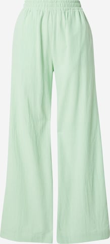 Wide Leg Pantalon Cotton On en vert : devant