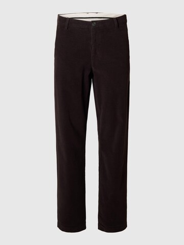 SELECTED Regular Chino trousers in Brown