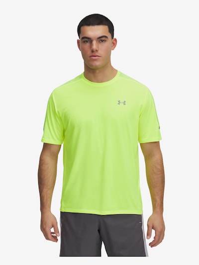 UNDER ARMOUR Performance shirt ' Tech Utility ' in Yellow / Grey, Item view