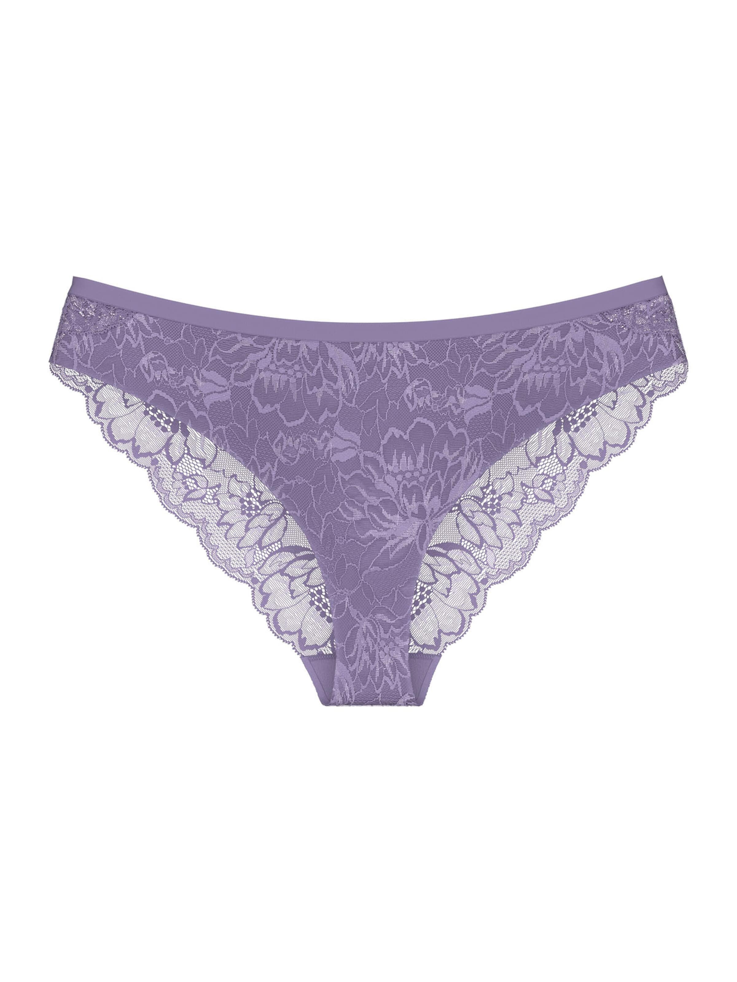 TRIUMPH Brasilslip ' Red Label Amourette Charm ' in Lila: Vorderseite