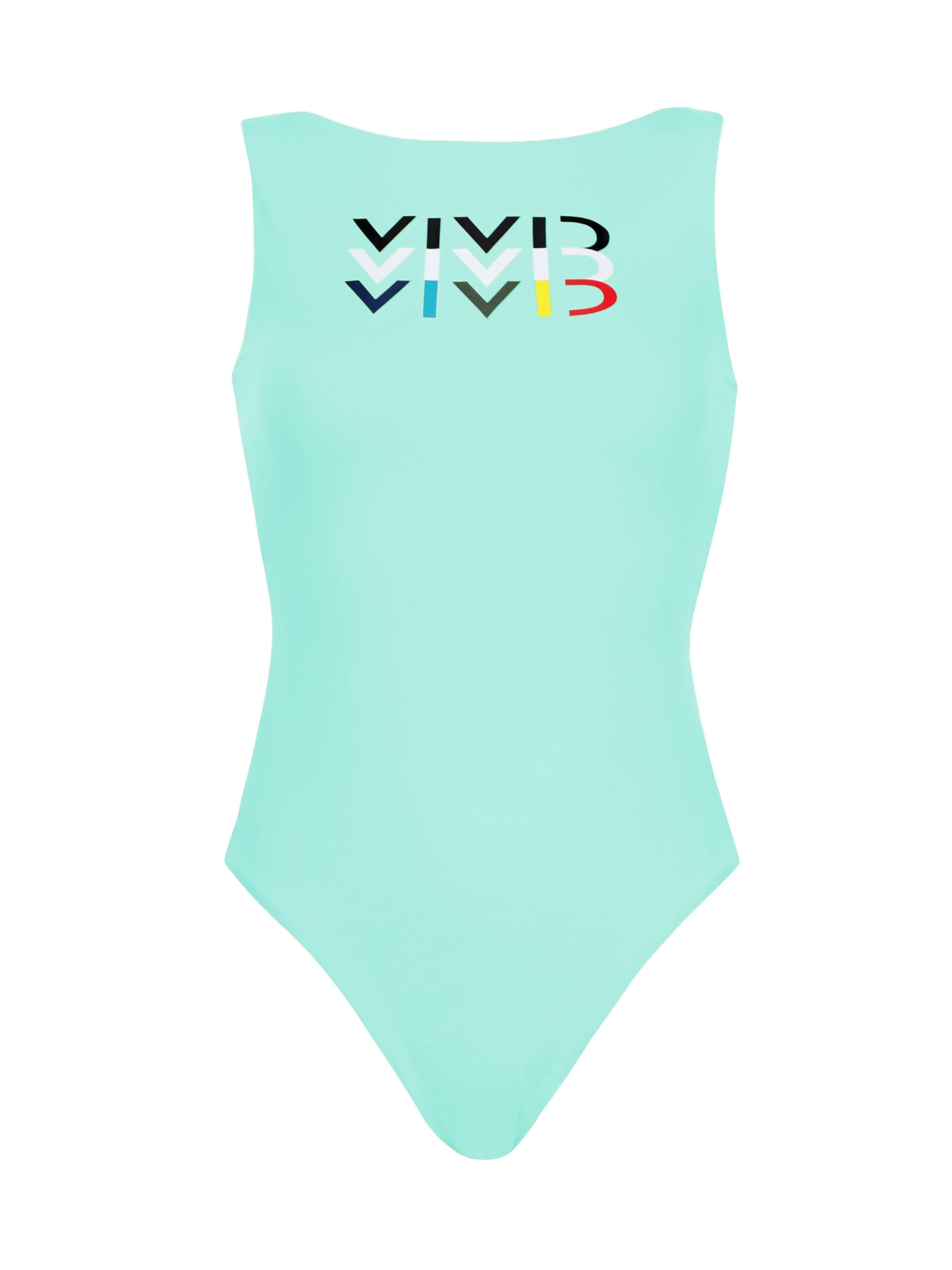 Bustino Costume intero di VIVID in blu: frontale