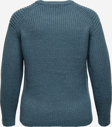 ONLY Carmakoma Pullover 'Elyssa' in Blau