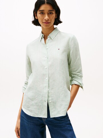 TOMMY HILFIGER Blouse in Green: front