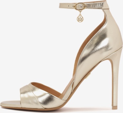 Sandalo con cinturino Kazar di colore oro, Visualizzazione prodotti