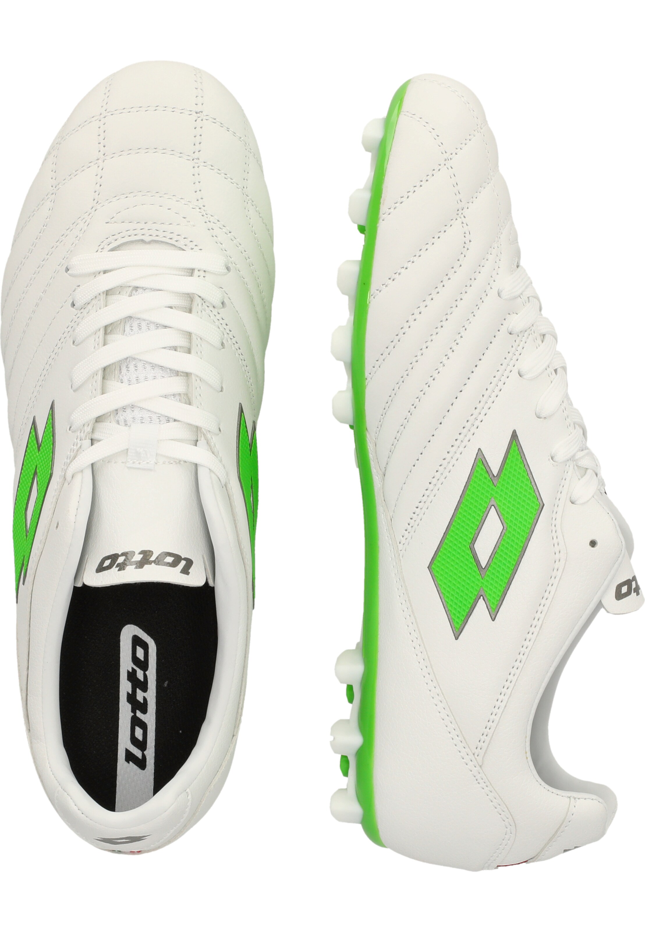 LOTTO Soccer Cleats 'Stadio 300 III' in White