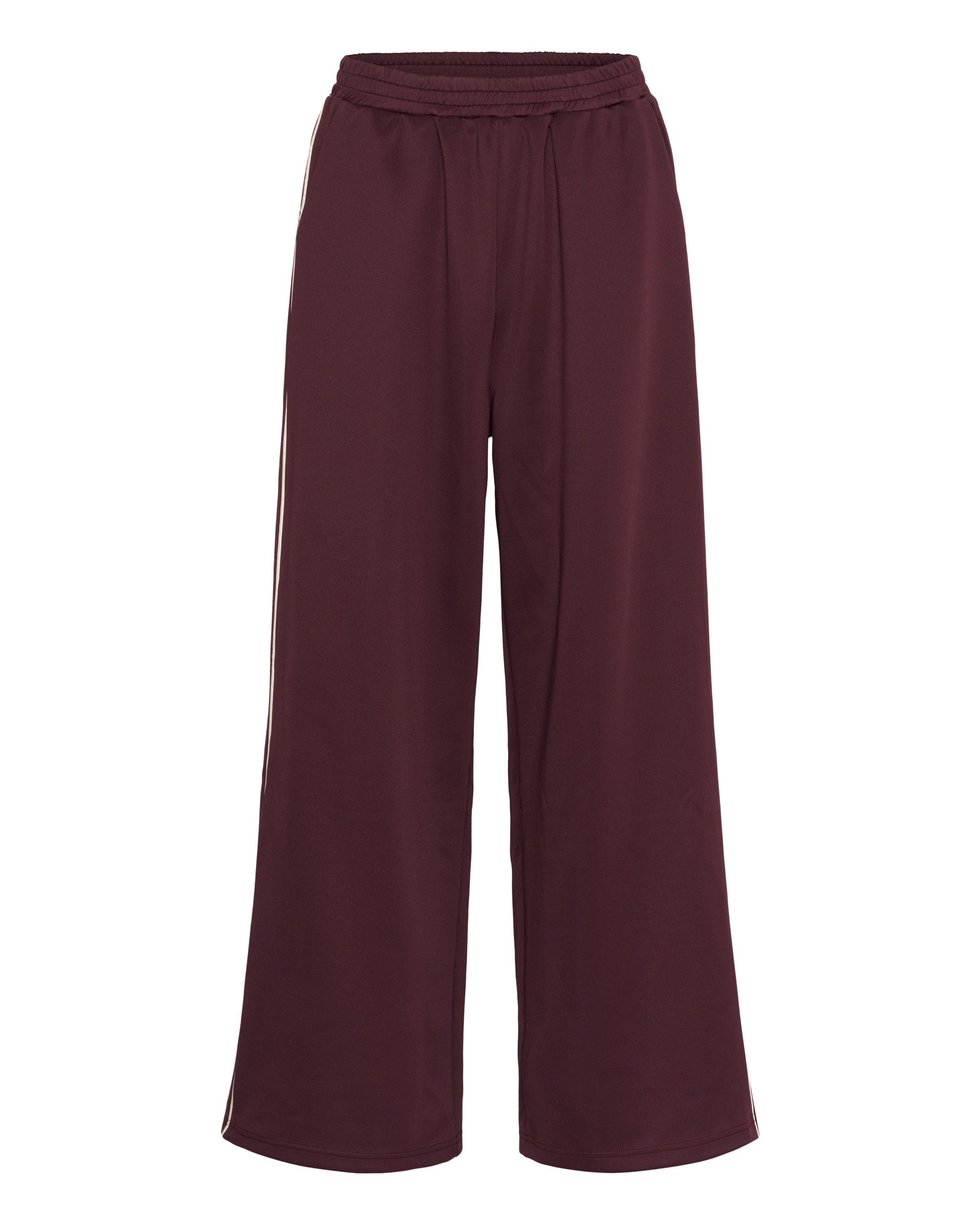 Kaffe Wide Leg Bukser 'KACory' i rød: forside