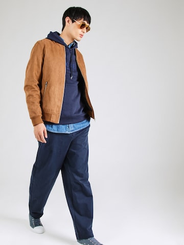 Felpa 'HERITAGE' di Hackett London in blu