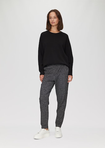 s.Oliver Sweatshirt in Schwarz