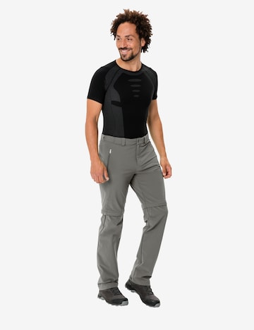 VAUDE Regular Outdoor Pants 'Farley' in Grey