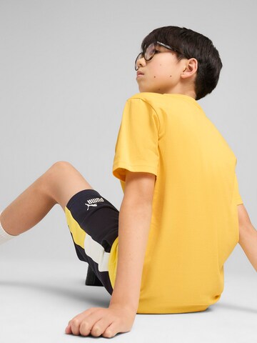 Maglietta 'ESS No.1' di PUMA in giallo