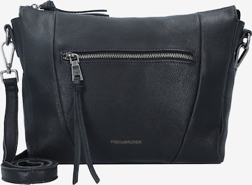 FREDsBRUDER Crossbody Bag 'My Old Friend' in Black: front