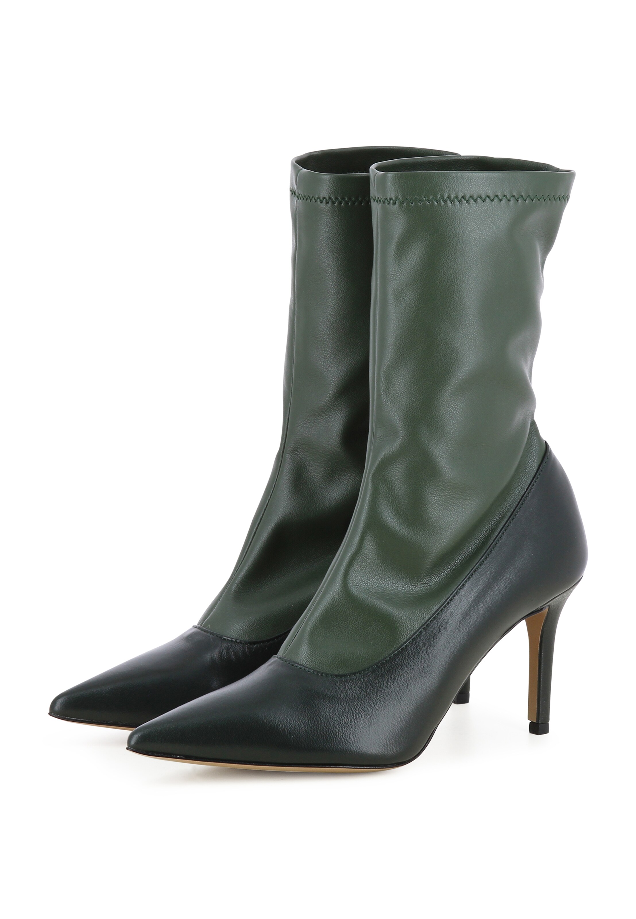 Bottines 'JESSICA' EVITA en vert