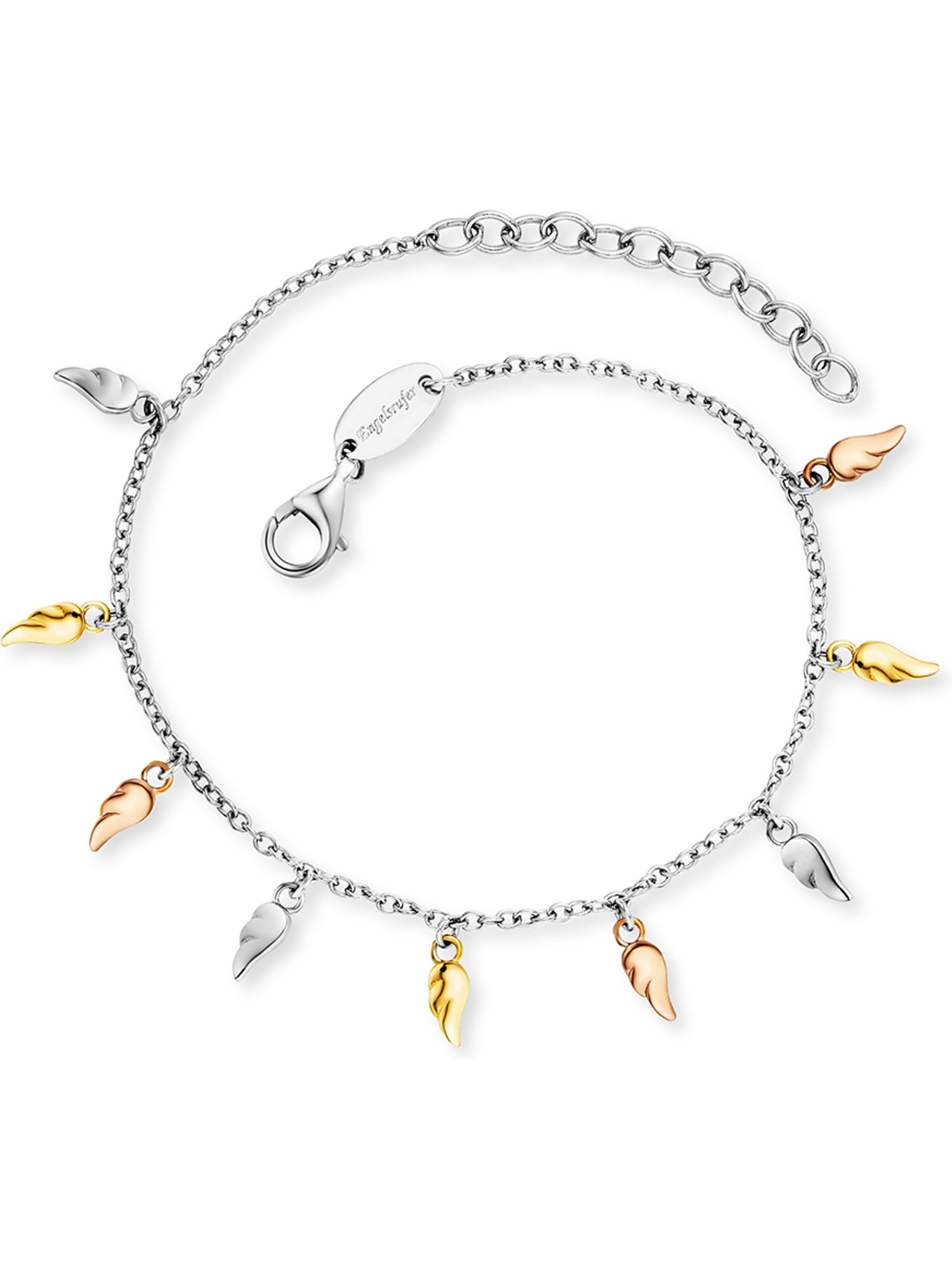 Engelsrufer Armband in goldgelb / rosegold / silber, Produktansicht